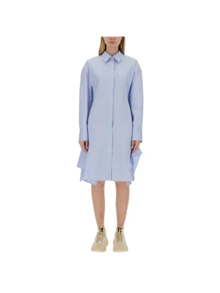 Sukienka koszulowa Stella Mccartney niebieska