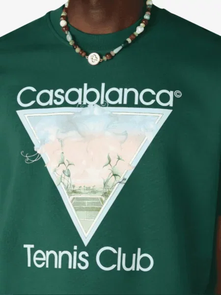 Tricou Casablanca tenis verde
