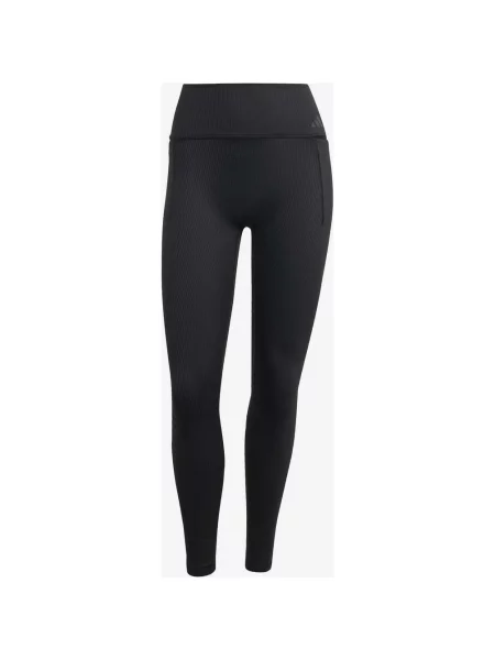 Legginsy długie adidas Optime Workout Rib Full Length XS czarne