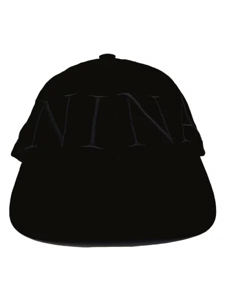 Czapka z daszkiem Nina Ricci czarna