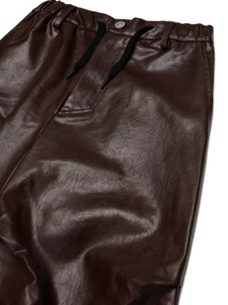 Spodnie dziecięce Mm6 Maison Margiela brązowe