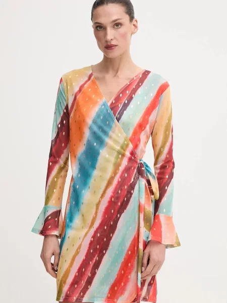 Never Fully Dressed rochie mini drept portocaliu