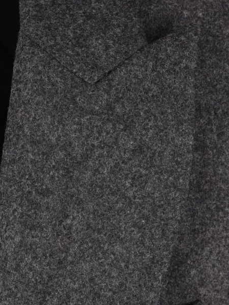 Вълнено двуредно палто Jw Anderson сиво