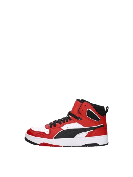 Sneakersy Puma skórzane czerwone