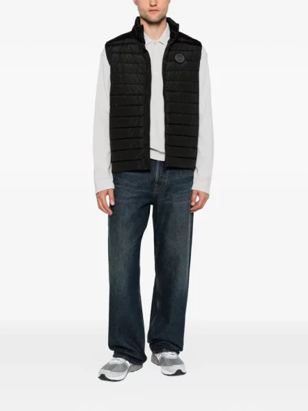 Matlasat vestă Canada Goose negru