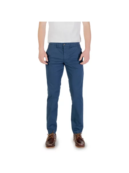 Hlače Borghese plava