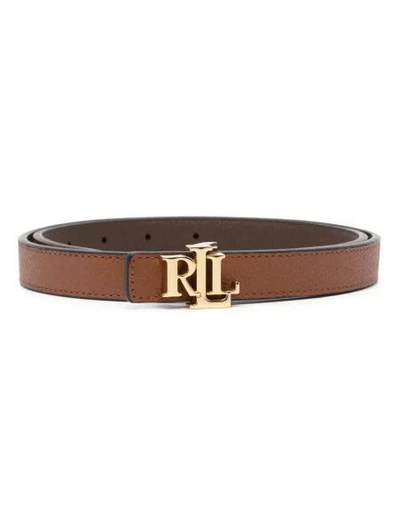 Curea Lauren Ralph Lauren din piele maro