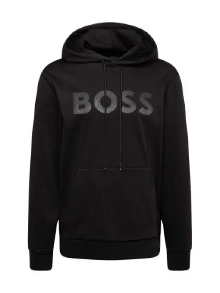 BOSS GREEN Hanorac Soody Mirror negru