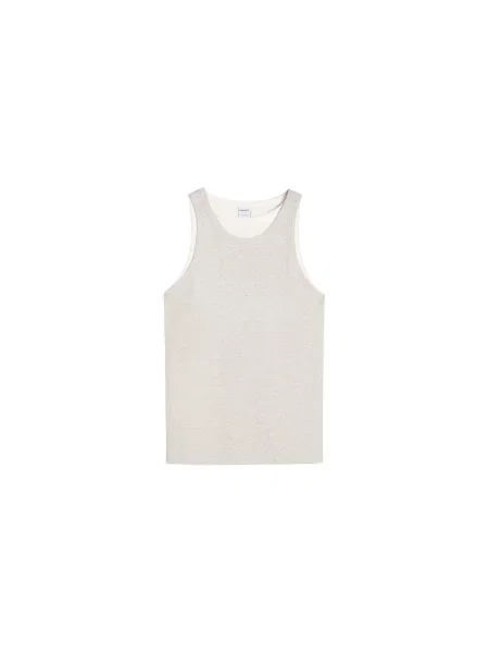 Bershka Majica siva bijela