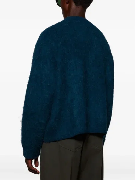 Пуловер Martine Rose синьо