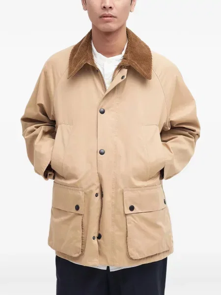 Gulerat geacă Barbour de catifea cord