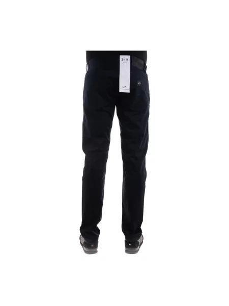 Pantaloni Eax albastru