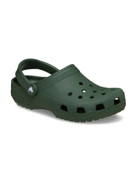 Klapki Crocs zielone