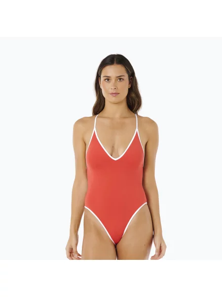 Jednodílné plavky Rip Curl Classic Surf red červené