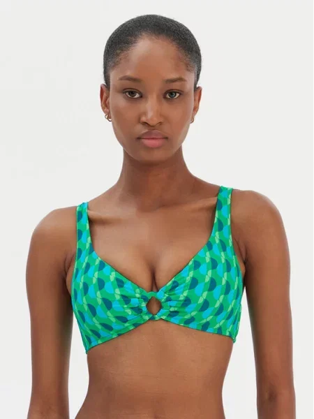 Seafolly Góra od bikini Sorrento zielony