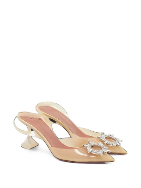 Pantofi cu toc Amina Muaddi slingback