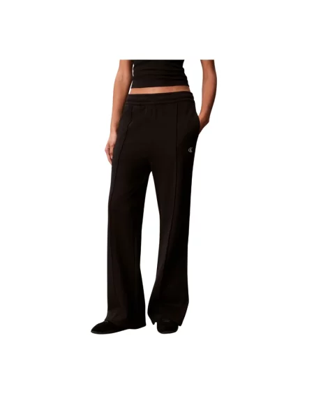 Calvin Klein Jeans Spodnie dresowe Monogram czarny