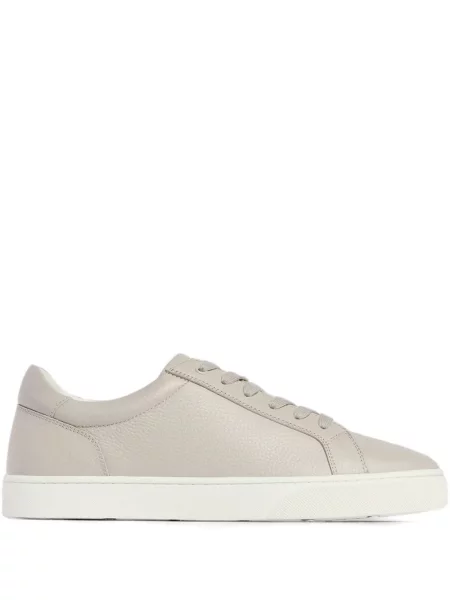 Sneakerși 12 Storeez din piele gri