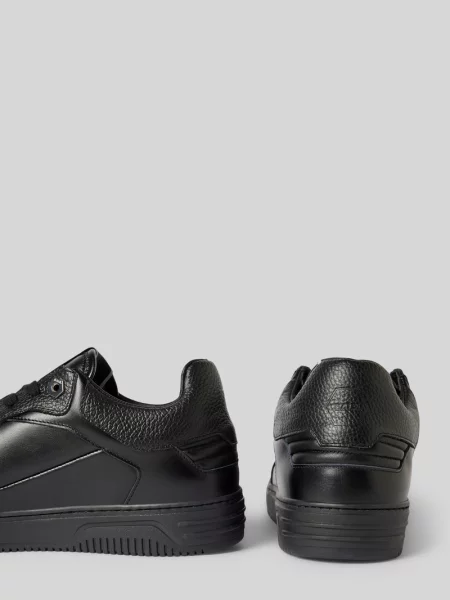 Sneakersy skórzane z detalem z logo model ‘The Club Urban Cup’ Balr. czarne