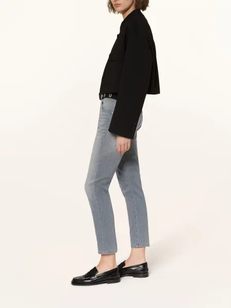 Ag Jeans Proste Dżinsy grau