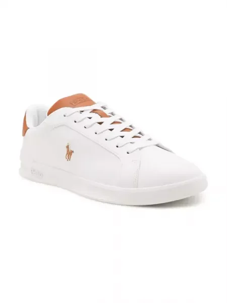 POLO RALPH LAUREN De piele sneakers alb