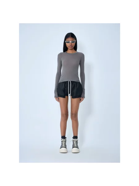 Top Rick Owens o skróconej długości szary