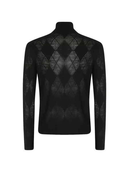 Heláncă Ballantyne cu model argyle negru
