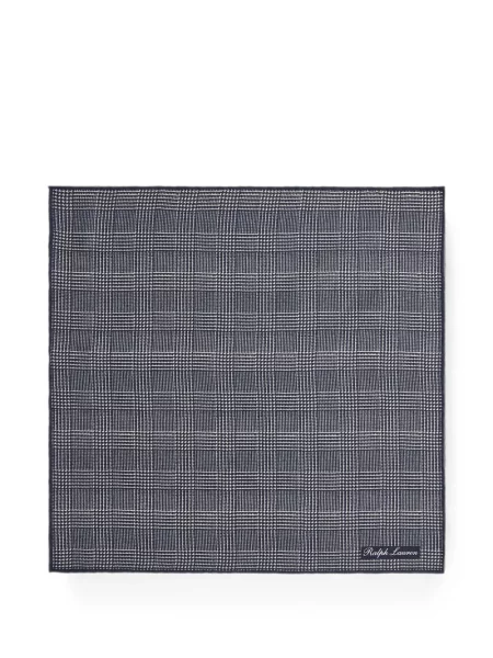 Curea Ralph Lauren Purple Label în carouri negru