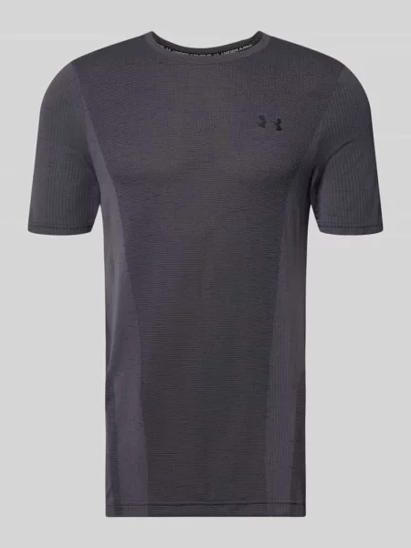 T-shirt sportowy o kroju regular fit z nadrukiem z logo Under Armour