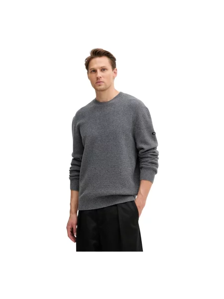A.P.C. sweter wełniany pull thomas szary