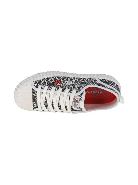 Pantofi Skechers streetstyle alb