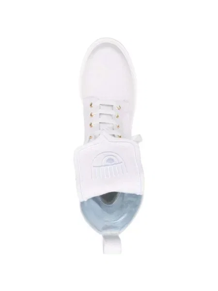 Pantofi Chiara Ferragni alb