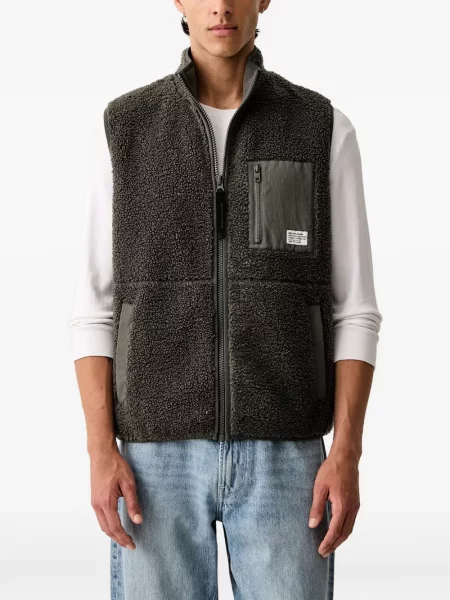 Vestă Marc O'polo din fleece verde