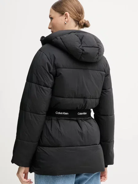 Bunda Calvin Klein Jeans zimní černá