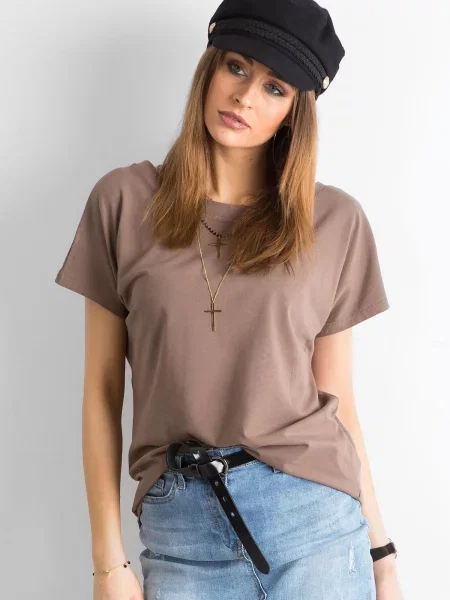 Tricou Fashionhunters maro