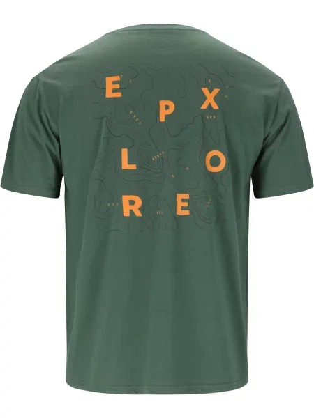 T-shirt Whistler Maros zielona