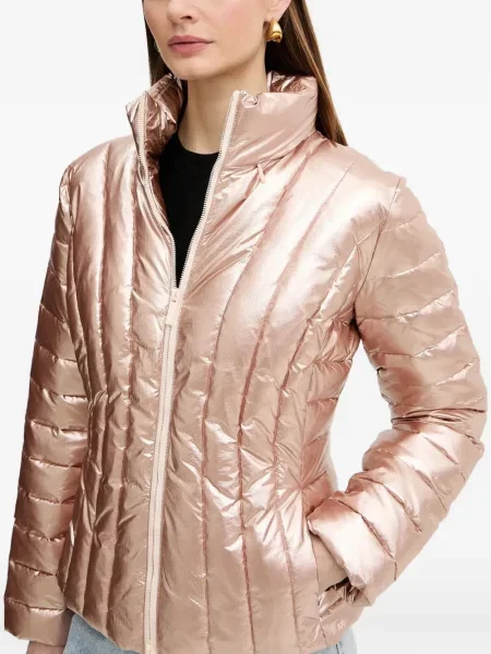 Geacă Armani Exchange matlasată roz
