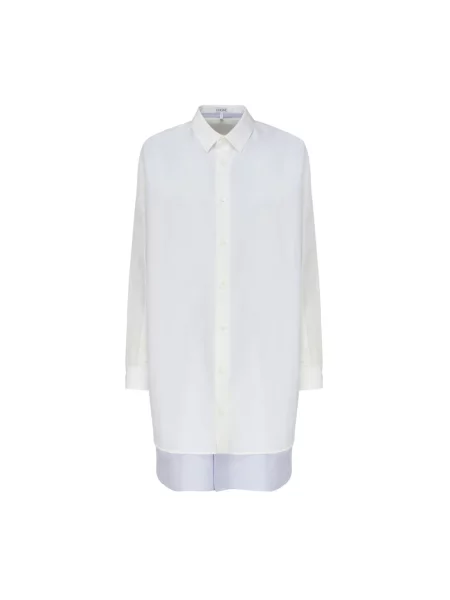 Sukienka koszulowa Loewe biała