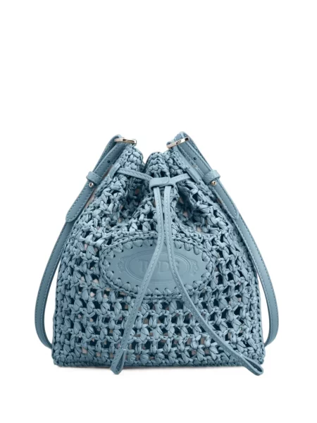 Geantă Tod's din piele albastru
