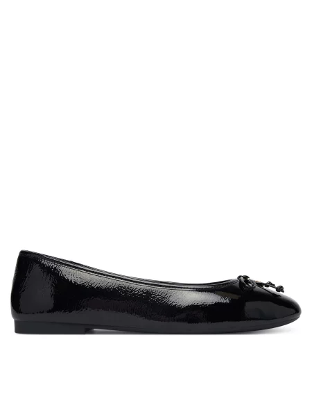 TOMMY HILFIGER Balerinke črna