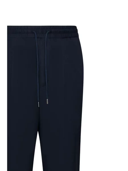 Pantaloni Jacob Cohën alergare cu cordon albastru