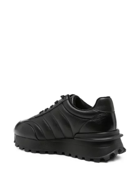 Matlasat sneakerși Linda Baumann din piele negru
