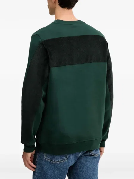 Hanorac Ps Paul Smith de catifea cord verde