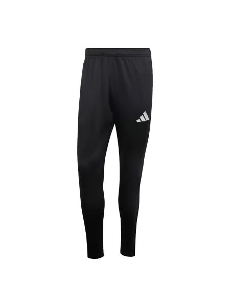 ADIDAS PERFORMANCE Pantaloni sport / alb negru