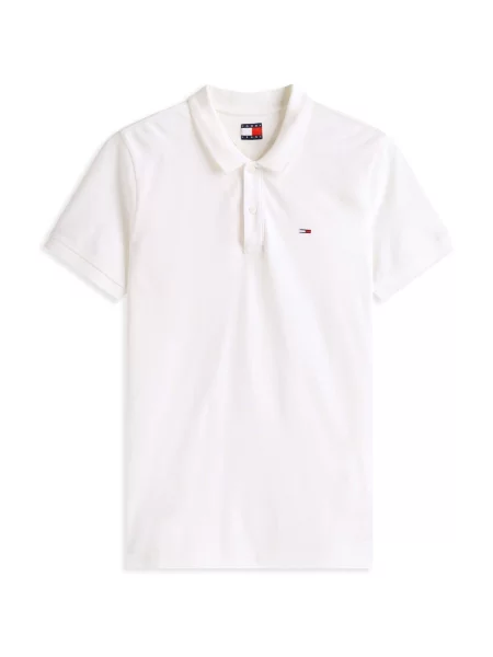 Tommy Jeans Polokošeľa biela