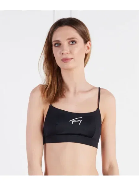 Tommy Hilfiger Sutien de baie TJ SIGNATURE-S BRALETTE negru