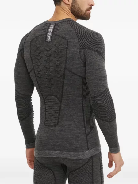 Długi sweter X-bionic szary