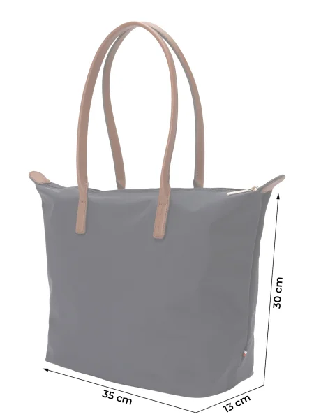 Táska Tommy Hilfiger Popette Tote Sötétkék kék