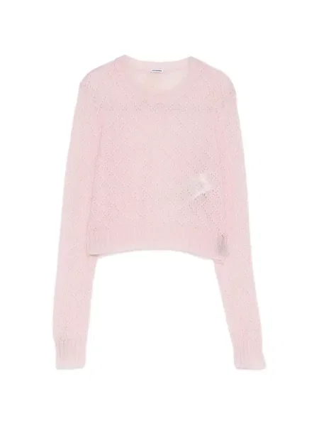 Decupat pulover Jil Sander roz