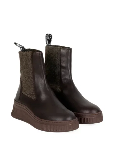 Botine Voile Blanche maro